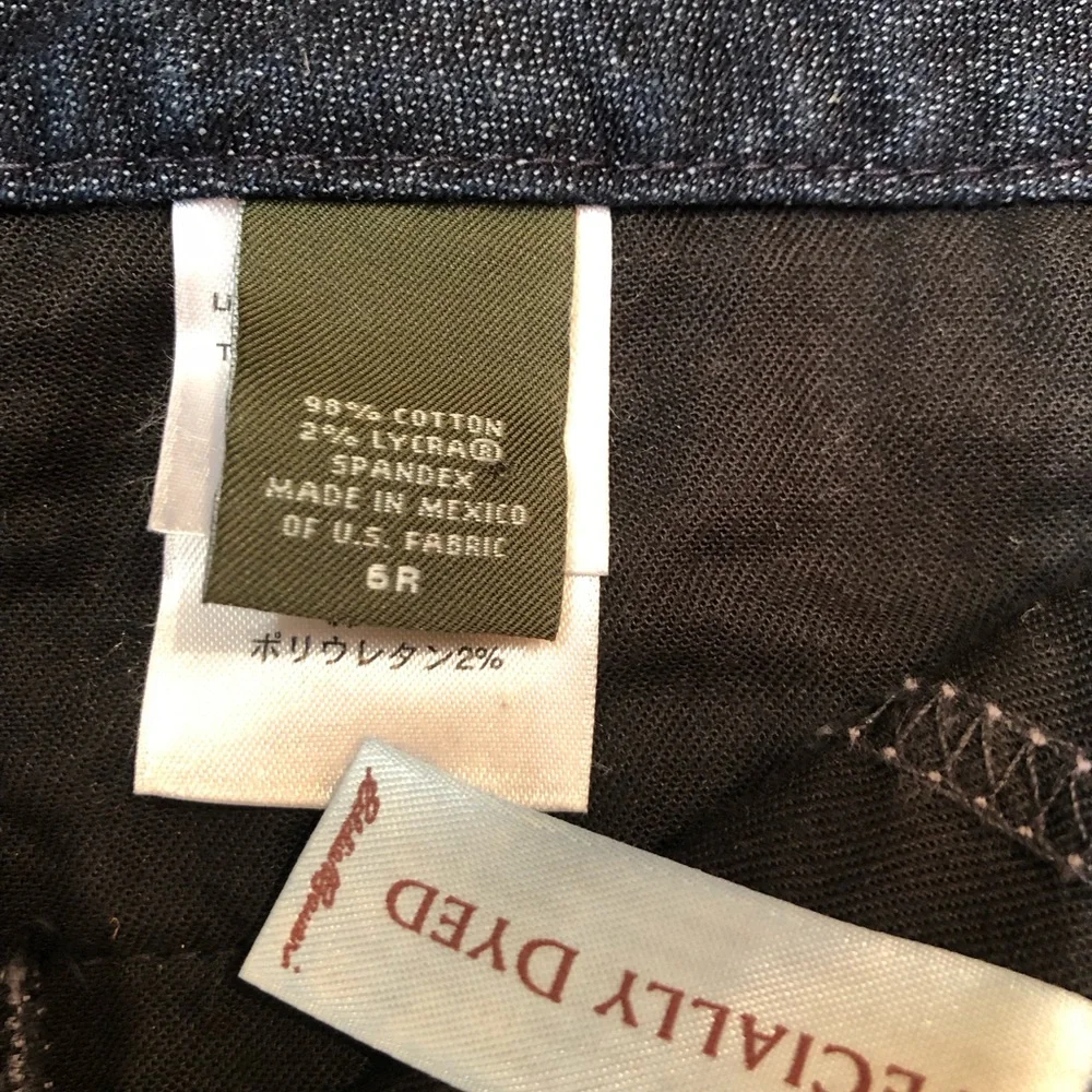 EDDIE BAUER Women’s 6R Blue Jean/ Denim Skirt - Picture 7 of 15